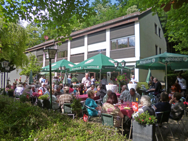 Naturfreundehaus Fuchsrain beim 100-Jahre-Jubiläum der Ortsgruppe Stuttgart Osten
